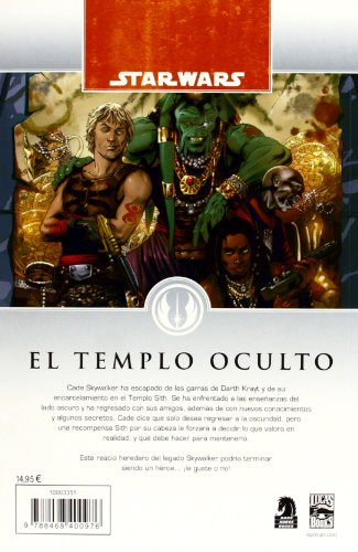Star Wars Legado nº 05/15: El templo oculto (Star Wars: Cómics Leyendas)
