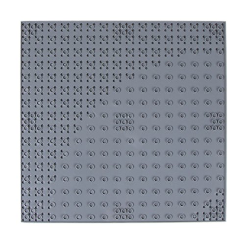 Strictly Briks - Bases para Construir - Imitan Carreteras, Calles o Caminos - 100 % Compatible con Todas Las Grandes Marcas - 25,4 x 25,4 cm - Curva