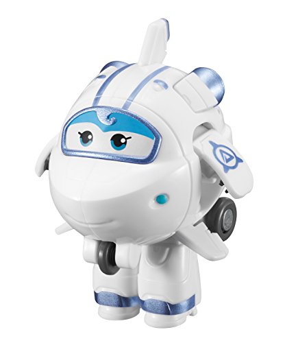 Super Wings - Juego de coleccionista con 15 Figuras de Juguete de Transform-a-Bots World Airport Crew, Serie 2, de 5,08 cm