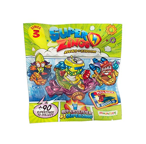 SuperThings Serie 3, Display de 24 Figuras Coleccionables, PSZ3D824IN02, con 1 Figura en cada Sobre