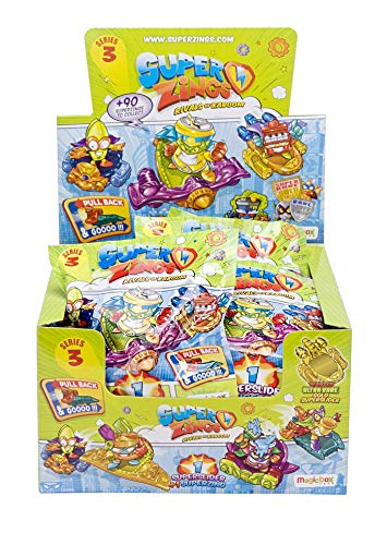 SuperThings Serie 3, Display de 24 Figuras Coleccionables, PSZ3D824IN02, con 1 Figura en cada Sobre