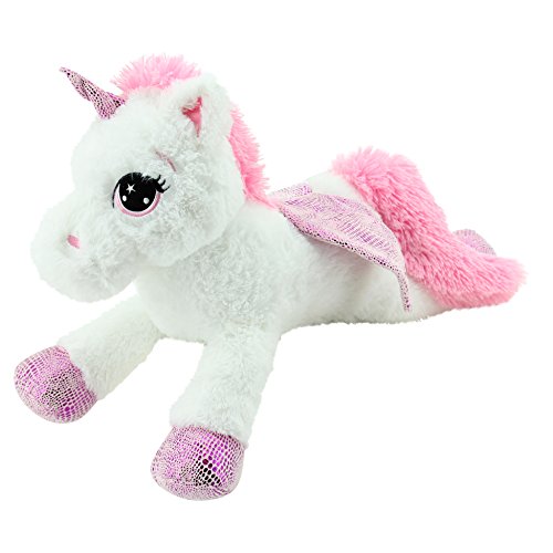 Sweety Toys Unicornio de Peluche 8032, 65 cm, Color Blanco