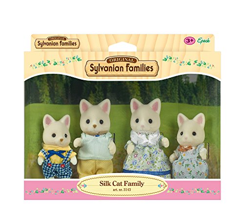 Sylvanian Families - 4175 - Familia Gatos de Seda
