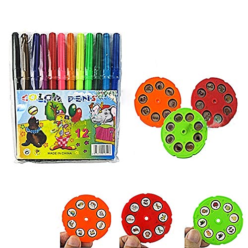 Tablero de dibujo de plástico magnético para niños, proyector, herramienta educativa de pintura, juego de escritorio de mesa de proyector de pintura musical para niños (Blue)