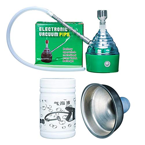 tanbea-ES N/P Pistola de Humo para cócteles Fumador de cócteles Rociador de Agua de Burbujas Molecular portátil Duradero para Bar Cocina Burbuja líquida Boca de Burbujas Rociador de Humo