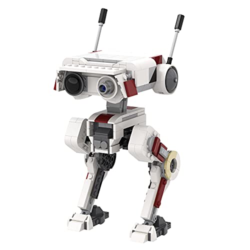 TENHORSES Creatividad Nuevo 2021 Interestelar Wars Fallen Order BD-1 Juguetes de Construcción, Juego de Bloques de Construcción de Robot Compatible con Lego (414 PCS)