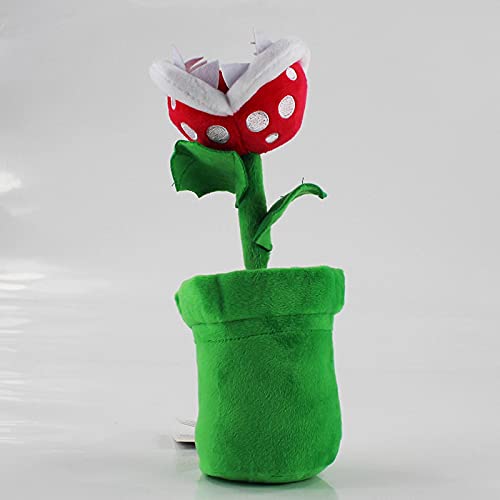 Therfk Super Mario Bros Piranha Plant Peluches Piraña Peluches Peluches Regalos De Peluche para Niños 26Cm