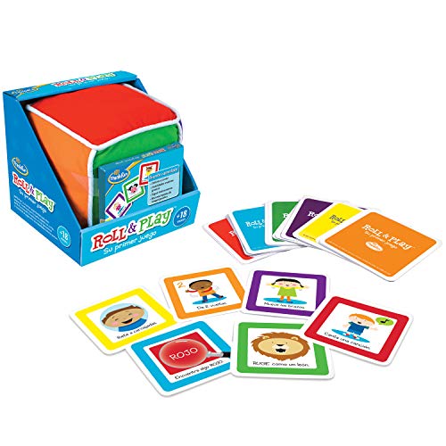ThinkFun 76322 Roll & Play, Juego Educativo para Bebes, Edad Recomendada +18 Meses, Juegos Educativos