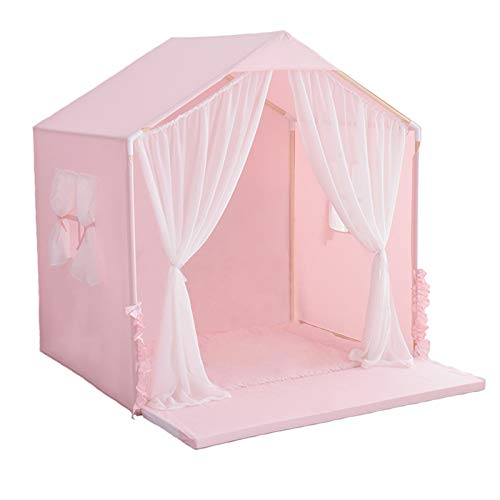 Tiendas de Niños Tienda De Campaña De Juego En Casa, Tienda De Niños Privados For Interiores con Estera De PU, Adecuado For Bebé De 0 A 6 Años, Barrera De Seguridad For Niños, 135x95x140cm