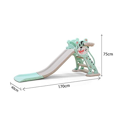 Tobogan Gatito - Azul - tobogán Infantil para Jardin Parques e Interiores - Columpio y Juguete para jardín Ideal para niños y niñas