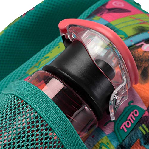 Totto-Mochila Escolar Estampado chessy - Tempera