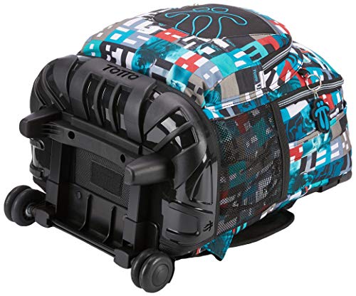 TOTTO Morral Rue Bomper Renglones Mochila, Unisex Adulto, Estampado, Talla Única