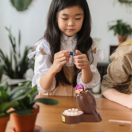 TOYANDONA Cocodrilo Dentista Juegos Pirata Morder Dedo Juguete Tiburón Boca Dedo Juguetes Divertidos Dientes Juegos para Niños Pequeños