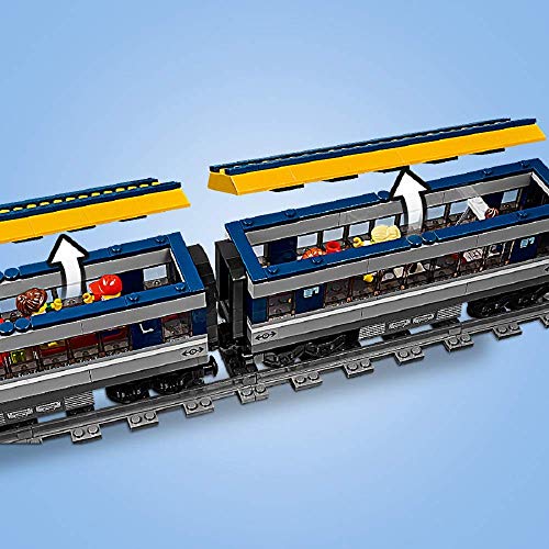 Tren Pasajeros City 60197 Construcciones, juguete compatible con Lego