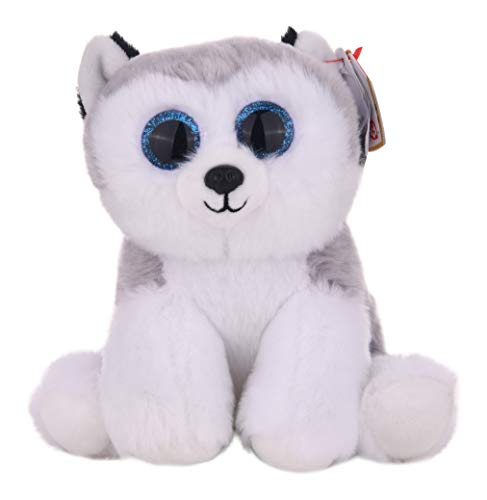 TY - Beanie Babies Buff, peluche husky, 15 cm (United Labels Ibérica 42183TY) , Modelos/colores Surtidos, 1 Unidad