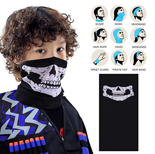 UWANTME Chaleco Táctico Niños con Paquete de Cinchas para Nerf Pistola N-Strike Elite Series Kit de Chaleco Táctico Juguete
