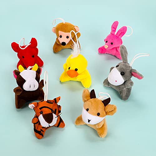 Vamei 27 Piezas Llavero Peluche Mini Animales de Peluche Juguetes Colgados para Decoración Llavero Detalles Cumpleaños Pascua Navidad Fiesta Regalo para Niños Infantiles