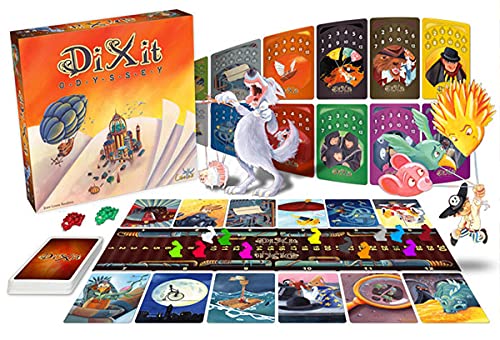 Varie Asterión 8005 - Dixit Odyssey, Italiano Edition. Juego de Mesa [Nueva versión]