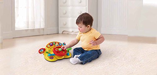 VTech - Centro de actividades con volante para bebés (166605) (versión en francés)