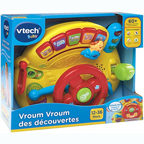 VTech - Centro de actividades con volante para bebés (166605) (versión en francés)