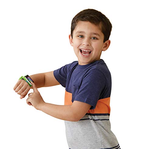 VTech - Kidizoom Smart Watch DX2, Reloj inteligente para niños, doble cámara de fotos, vídeos, juegos, color Verde, Versión ESP (80-193887)