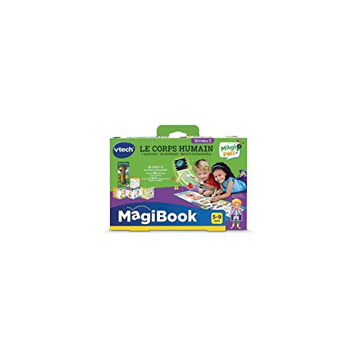 VTech- MAGIBOOK-Le Cuerpo Humano (para MagIPEN) Libro EDUCATIFS, 80-465205, Multicolor