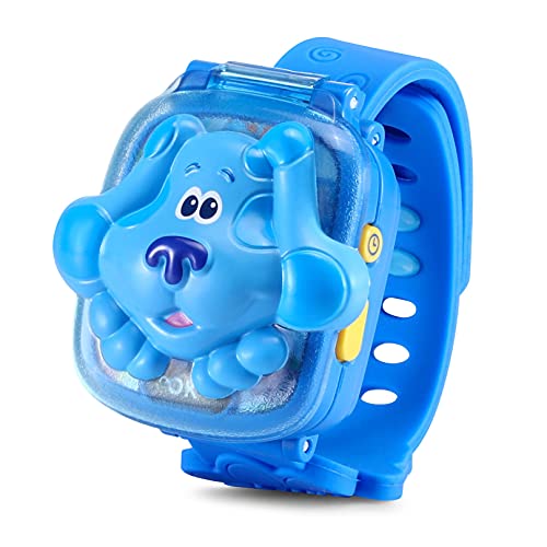 VTech VTech-123-611722 Pistas de Blue y tú Reloj de Aprendizaje, Juguete Educativo para niños +3 años, Voces Originales de la Serie, Color Azul, versión ESP (3480-611722)
