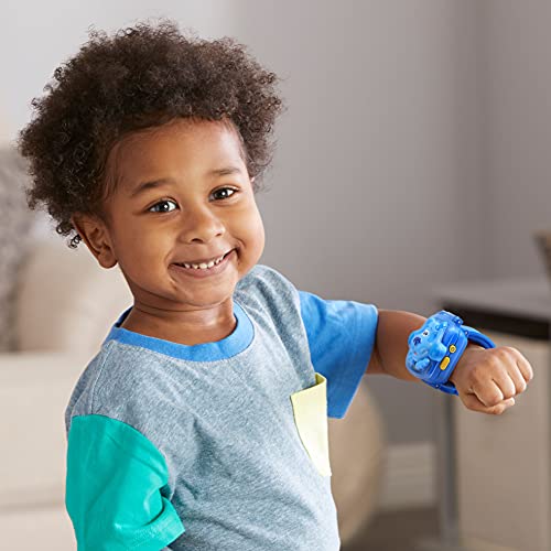 VTech VTech-123-611722 Pistas de Blue y tú Reloj de Aprendizaje, Juguete Educativo para niños +3 años, Voces Originales de la Serie, Color Azul, versión ESP (3480-611722)