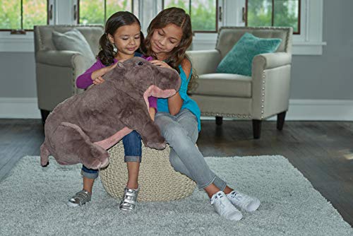 Wild Republic - CK Jumbo Hipopótamo de Peluche, 76 cm (19320)