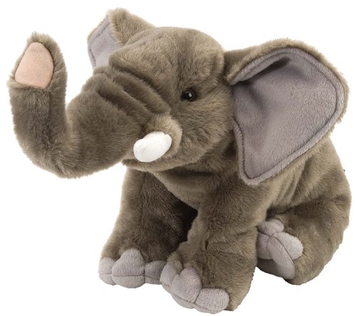 WILDREPUBLIC- Wild Republic Elefante Peluches, Color Adulto, 1 Unidad (Paquete de 1) (0092389114980)