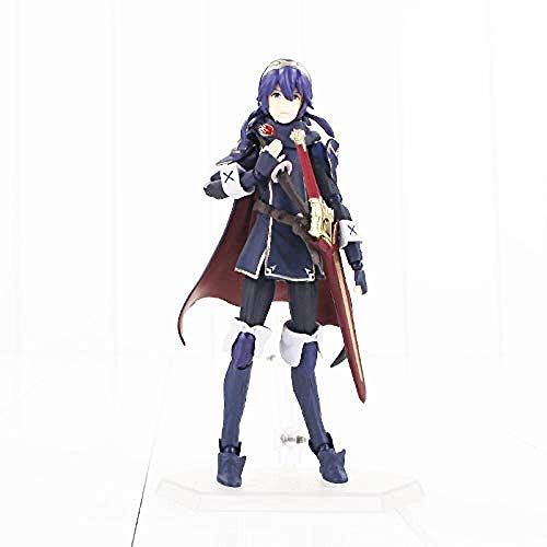 WMYATING Realista y Divertido 14 cm Juego Caliente Fuego Emblema móvil figma 245 Lucina con Espada Belleza Modelo muñeca