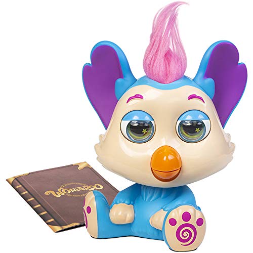 Wonderoo - Wonderoo Cuentacuentos Electrónico para niños Interactivo, Movimiento y Luz antimiedos, Apagado automático Cuentos infantiles y Nanas bebés 18 meses en Español, Inglés, (46482)