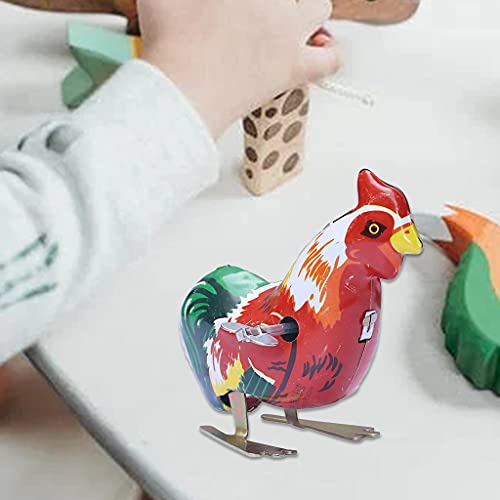 WT-DDJJK 1 Pieza de Metal Animal Mecanismo Adultos Vintage Juguetón Juego de muñecas Colores Brillantes Juguetes Coloridos Divertido Mecanismo Primavera Wind Up