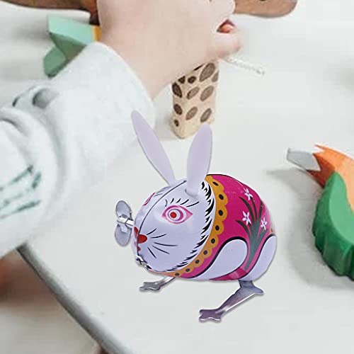 WT-DDJJK 1 Pieza de Metal Animal Mecanismo Adultos Vintage Juguetón Juego de muñecas Colores Brillantes Juguetes Coloridos Divertido Mecanismo Primavera Wind Up