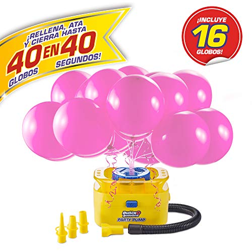 X-Shot - Hinchador eléctrico con 16 globos de fiesta autosellantes Bunch O Balloons (71889) , color/modelo surtido