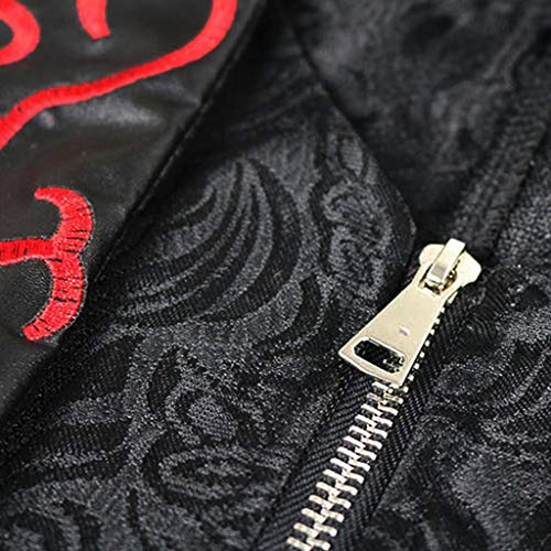 Xisimei Chaqueta de hombre Assassins Creed, disfraz vintage medieval, gótico, chaqueta de piel con capucha, disfraz para festivales, carnaval, cosplay, fiestas de Colonia, Negro , XL