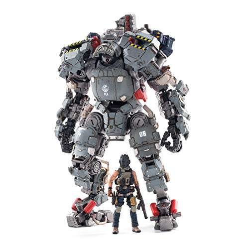 Xshion Juego de figuras de soldados Mecha de 1/25, militares, figuras de acción con armas, figuras de acción Mecha, figuras de soldados militares, juguetes con figuras del ejército
