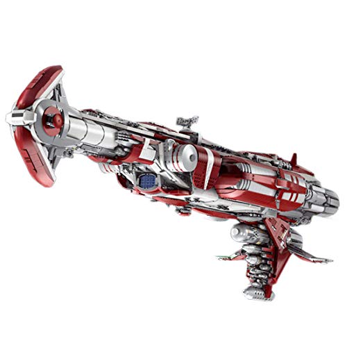 Xshion Modelo de construcción de nave espacial Mould King 21002, 8338Tile Grande República Cruz Destructor estrella, bloques de construcción, destructor de estrella Star Wars, compatible con Lego