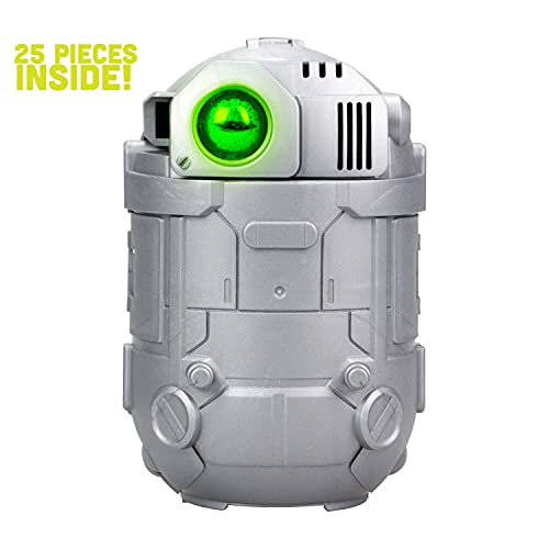 YCOO Robot Dinosaurio en su Huevo para Construir 22 cm-Mega Biopod-Efectos sonoros y Luminosos-Juguete Infantil-A Partir de 5 años, Multicolor (Silverlit 88091)