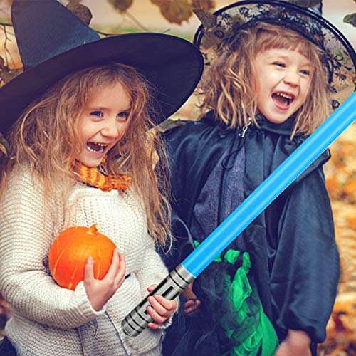 Yojoloin 10 UNIDS Inflables Star War Light Saber Sword Stick Globos para Suministros de Fiesta Favores de Fiesta Globos 5 Color (10 PCS)