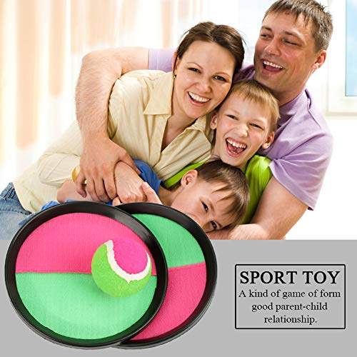Yosoo Health Gear Juego de lanzar y atrapar Juego para niños Deporte, Juegos de lanzar y atrapar para niños para lanzar y atrapar Juego de Pelota Actividad Playa al Aire Libre
