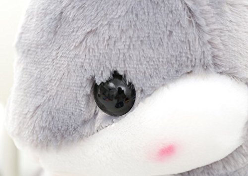 YunNasi 2 en 1 Hámster de Peluche con Manta Lindo Hámster Suave Almohada para Niños y Niñas (Gris)