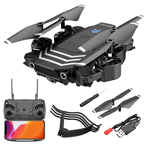 YYLI Drone, Cámara HD 4K Píxeles Función Retorno Una Tecla, Puede Encontrar Fácilmente Camino Casa, Giroscopio Seis Ejes Hace Que El Vuelo Sea Más Estable Control Más Conveniente,500W Pixels