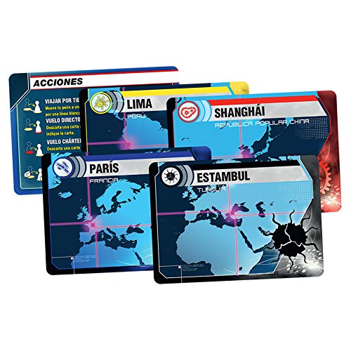 Z-man Games España Pandemic ZM7101ES Juego de Mesa, Multicolor
