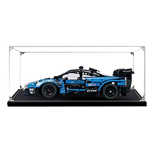 ZHLY Vitrina de acrílico para Lego 42123 Technic McLaren Senna GTR, Display Case a Prueba de Polvo para Lego 42123(Solo Vitrina) (2MM)