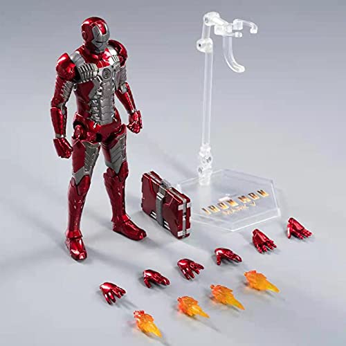 10th Anniversary Deluxe Collector 18 CM Iron Man MK5 Action Figure