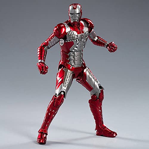 10th Anniversary Deluxe Collector 18 CM Iron Man MK5 Action Figure