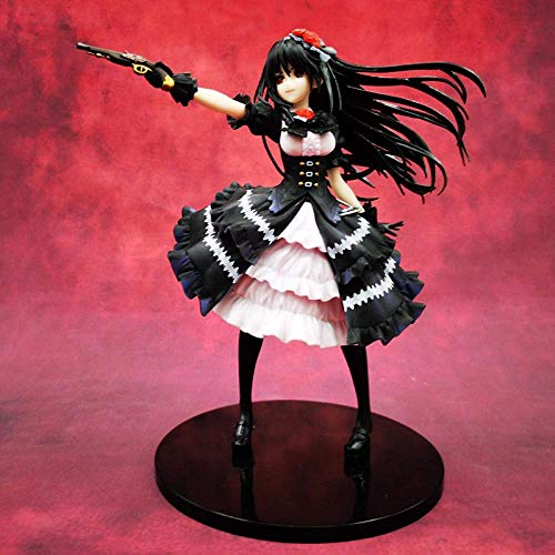 23cm Anime Figure Fecha A Live 30 Aniversario 1 / 7ª Escala Ver. Tokisaki Kurumi Nightmate Action Figure Toys Action Figuren Sculpture