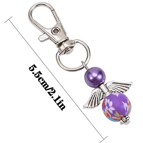 30 Piezas ángeles De La Guarda Boda Bautizo Colgante Llavero Ángel Colgante Navidad Comunión Konfirmation Regalo Colgantes para Boda Souvenir Baby Shower Bautizo Navidad Comunión Confirmación