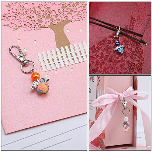 30 Piezas ángeles De La Guarda Boda Bautizo Colgante Llavero Ángel Colgante Navidad Comunión Konfirmation Regalo Colgantes para Boda Souvenir Baby Shower Bautizo Navidad Comunión Confirmación
